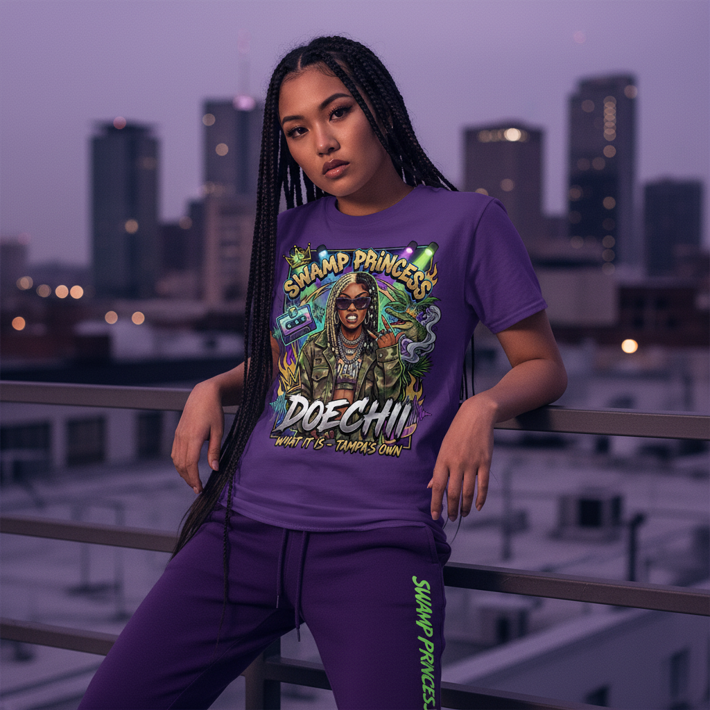 Doechii Purple Fixed