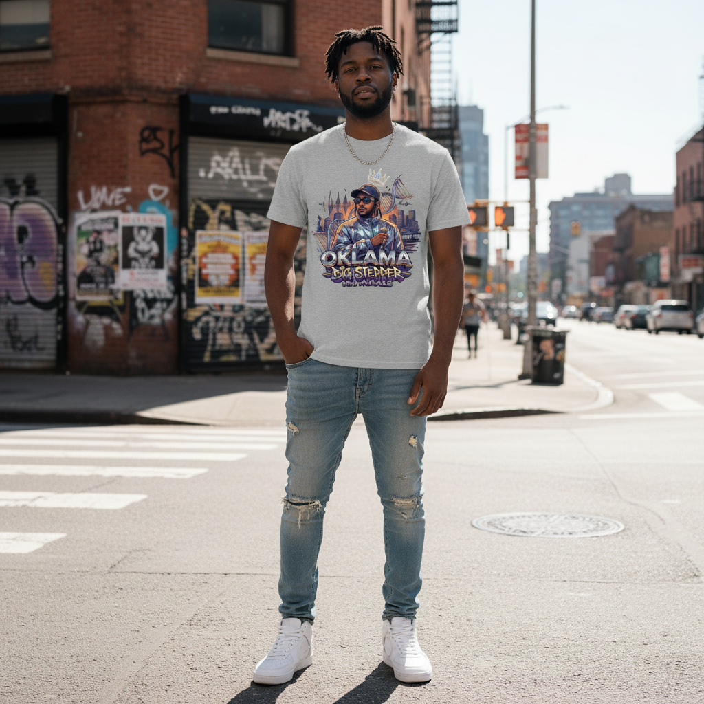 Kendrick Lamar Oklama Big Stepper Gravel Lifestyle Tee