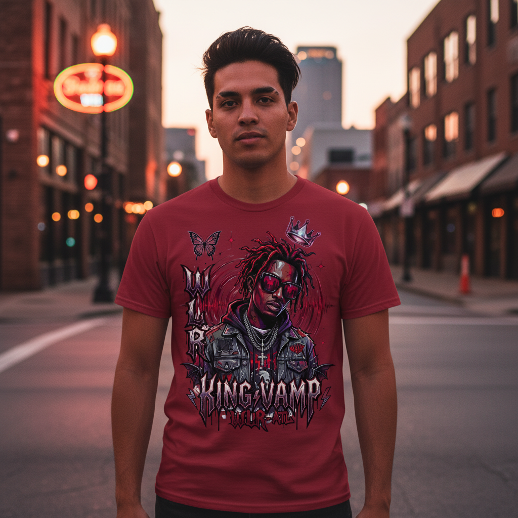 King Vamp Cardinal Red