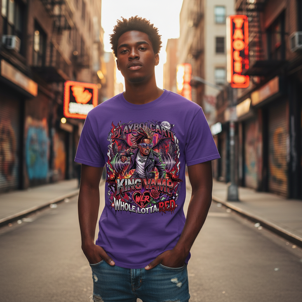 Playboi Carti WLR Purple Bright Lifestyle
